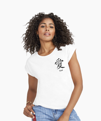 Camisetas mujer relaxed fit